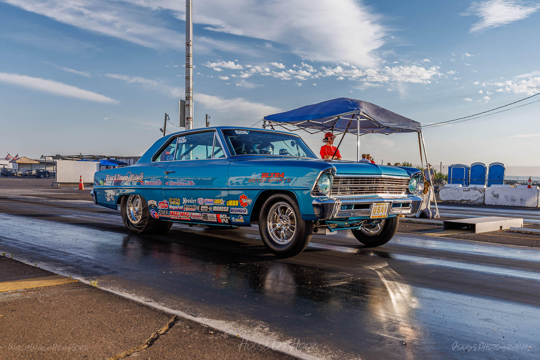 Competing at the House of Hook's 2024 NAPA Points Series Race #7. Walla Walla Drag Strip's Forest Fincher Super Quick Series and Infinity Coach Series.