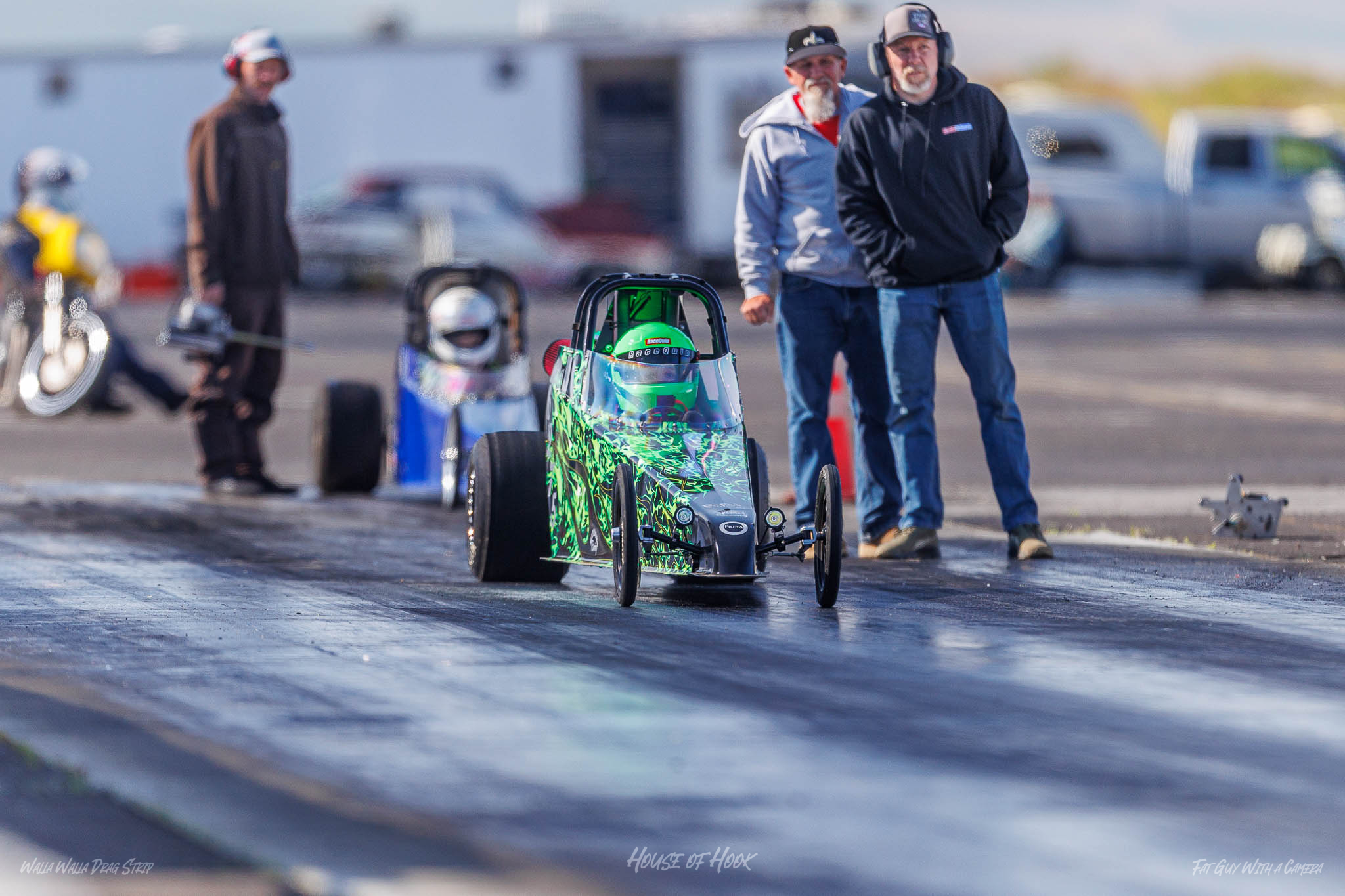 Competing at points race 2 of the 2025 Season at Walla Walla Drag Strip