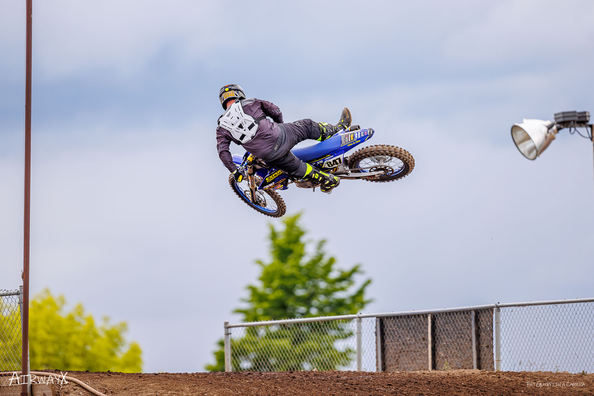 Racer competing in the PRO Series Round Seven at AirwayX