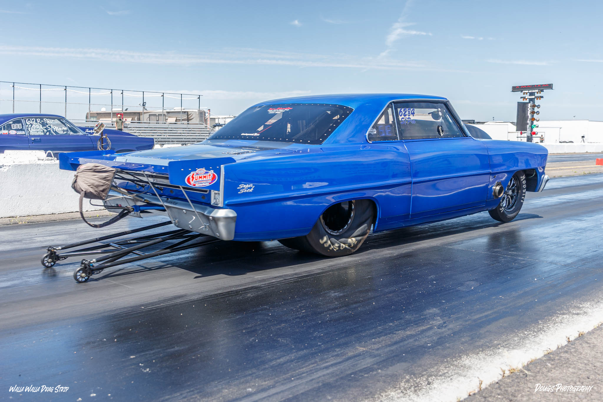 Racer at Walla Walla Drag Strip's NAPA Points Race #5 of it's 2025 Season