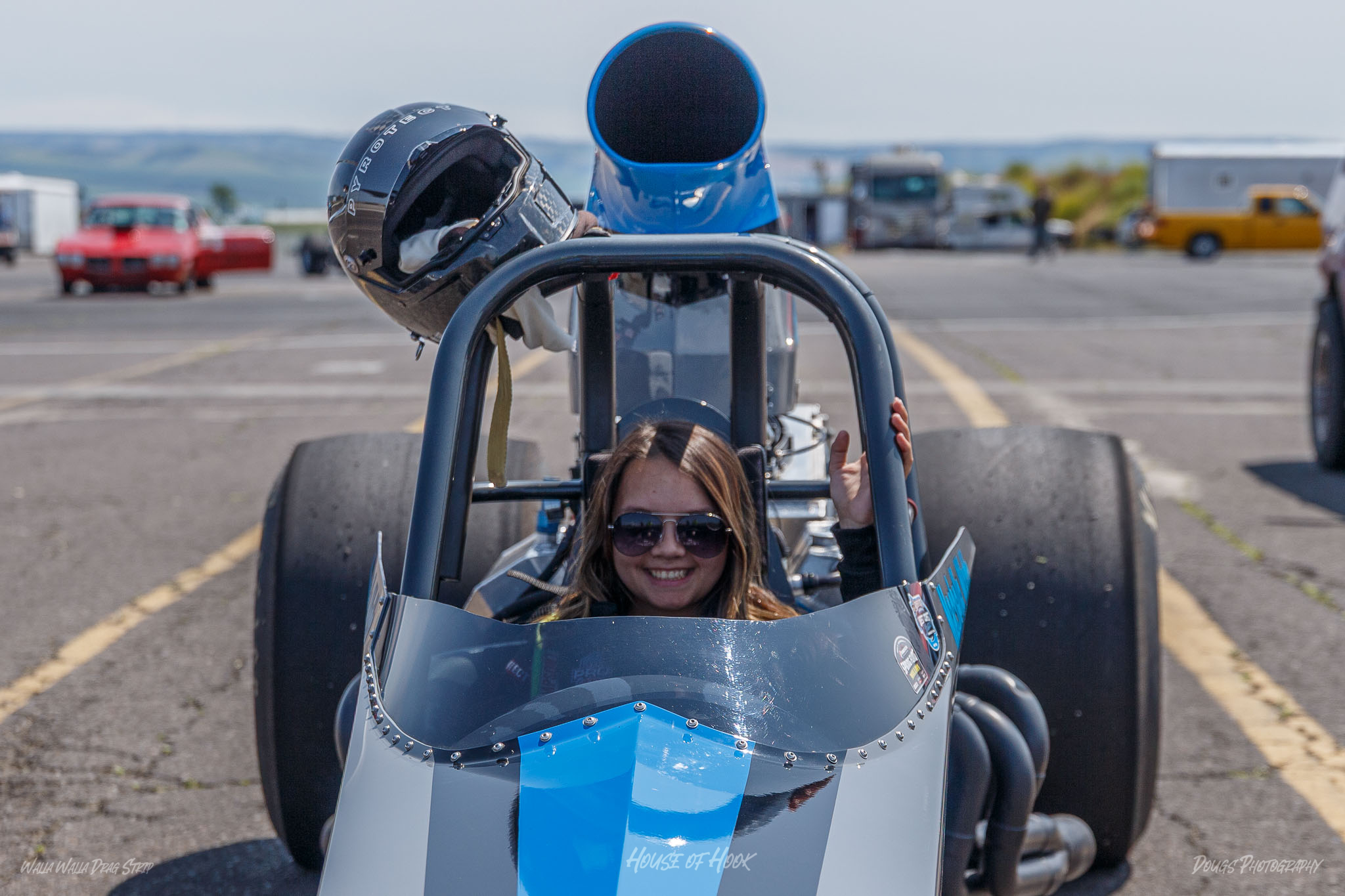 Racing at Walla Walla Drag Strip's 6th race of it's 2025 season