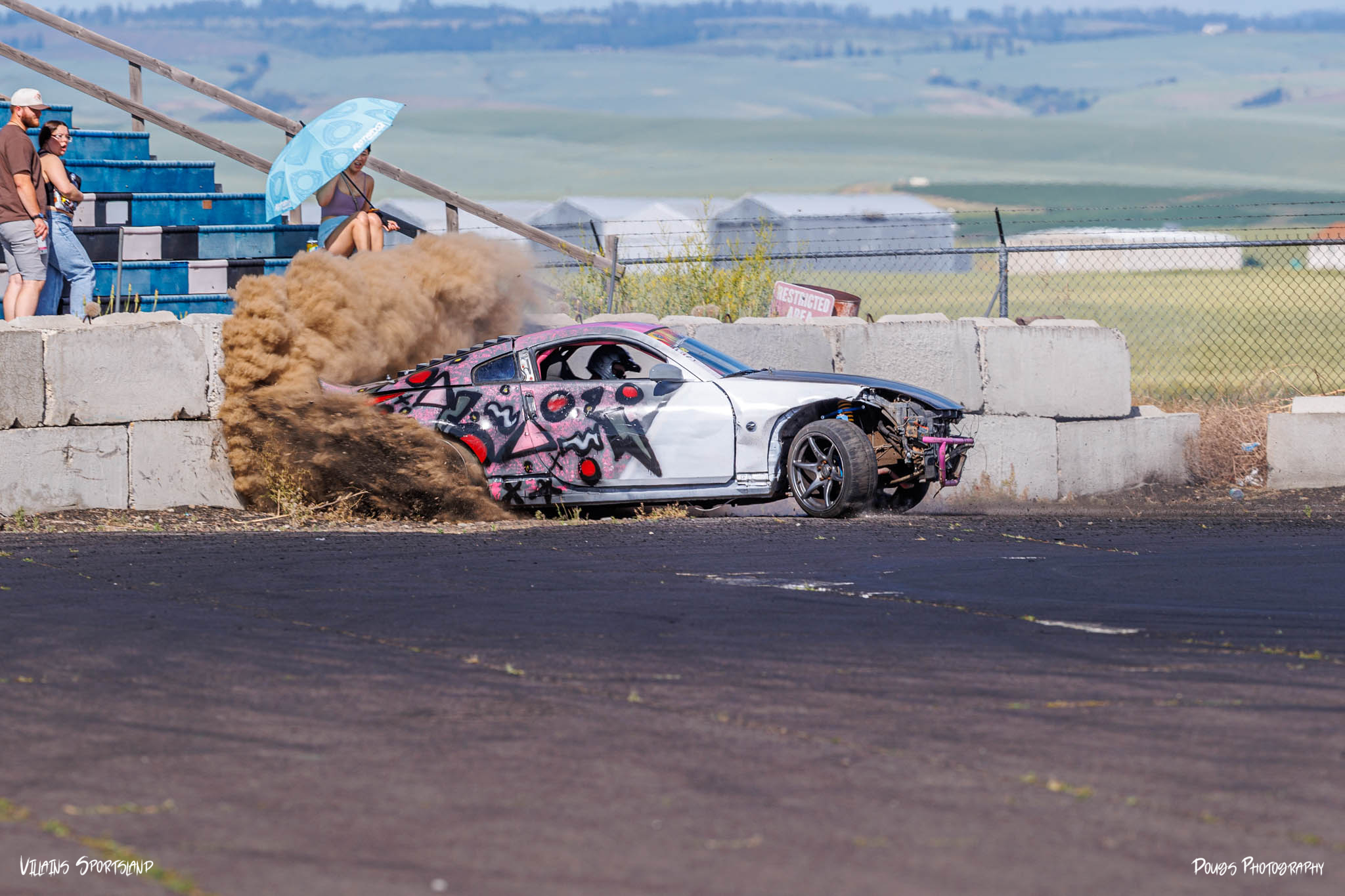 Drifting at the Villains Invitational Project hosted by Villains Sportsland