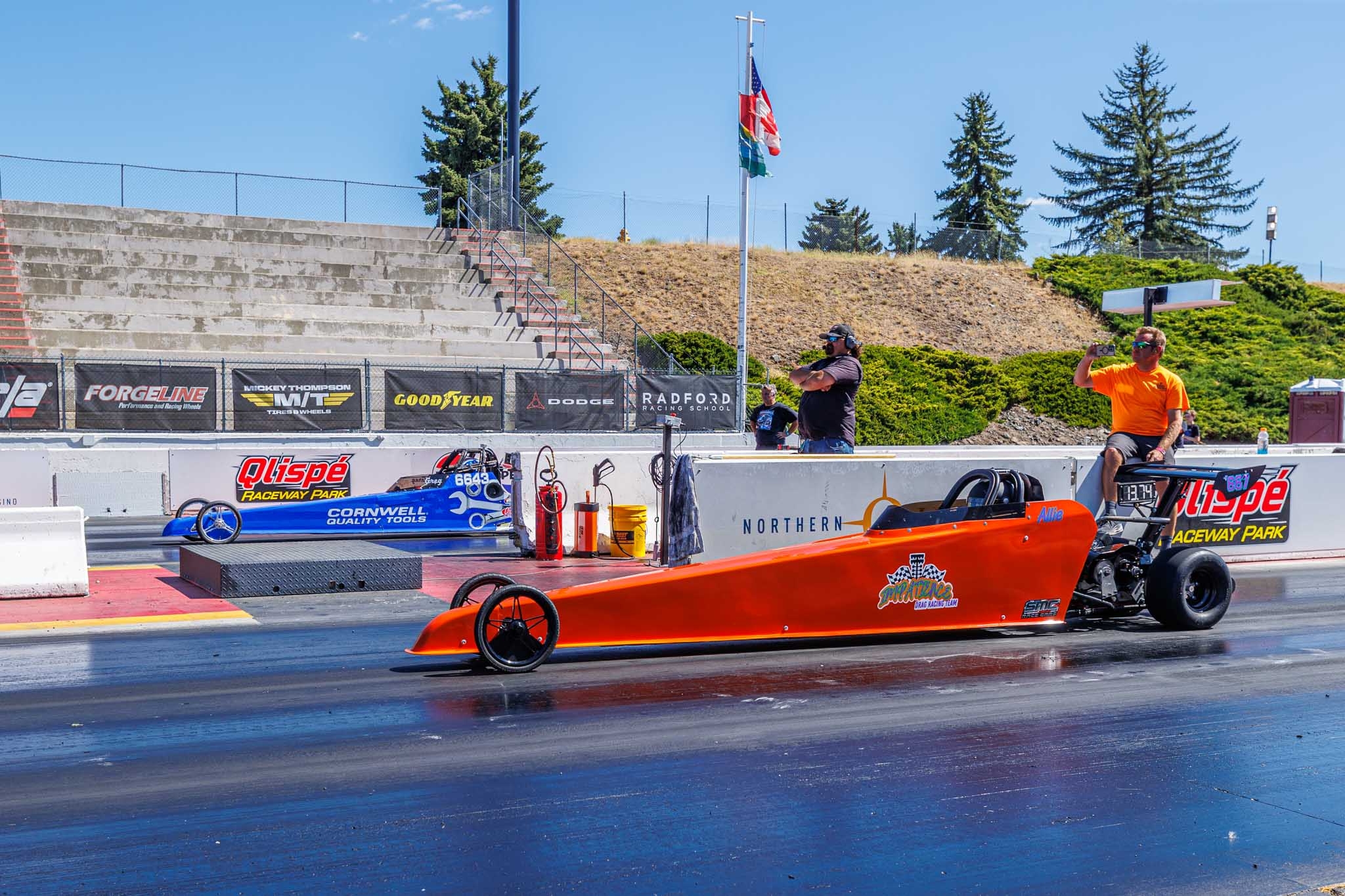Racing at Summit Series Race Eight at Qlispé Raceway Park
