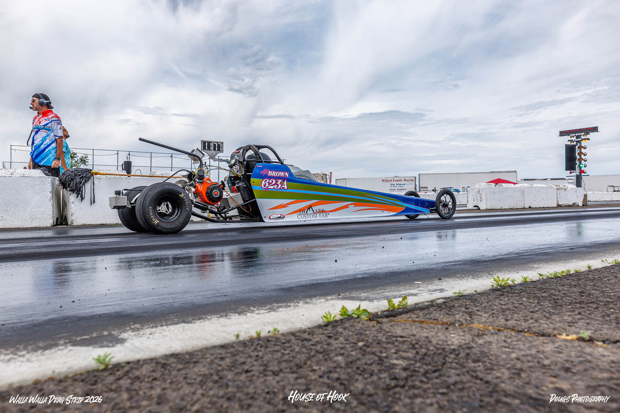 Racing at the fourth NAPA Points Series race of the Walla Walla Drag Strip's 2026 season