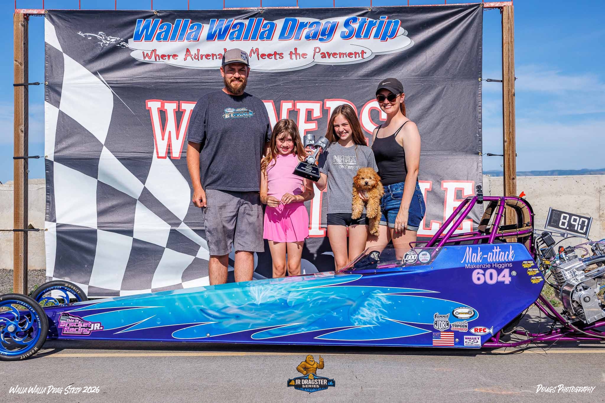 Bigfoot Jr Dragster Invasion at Walla Walla Drag Strip
