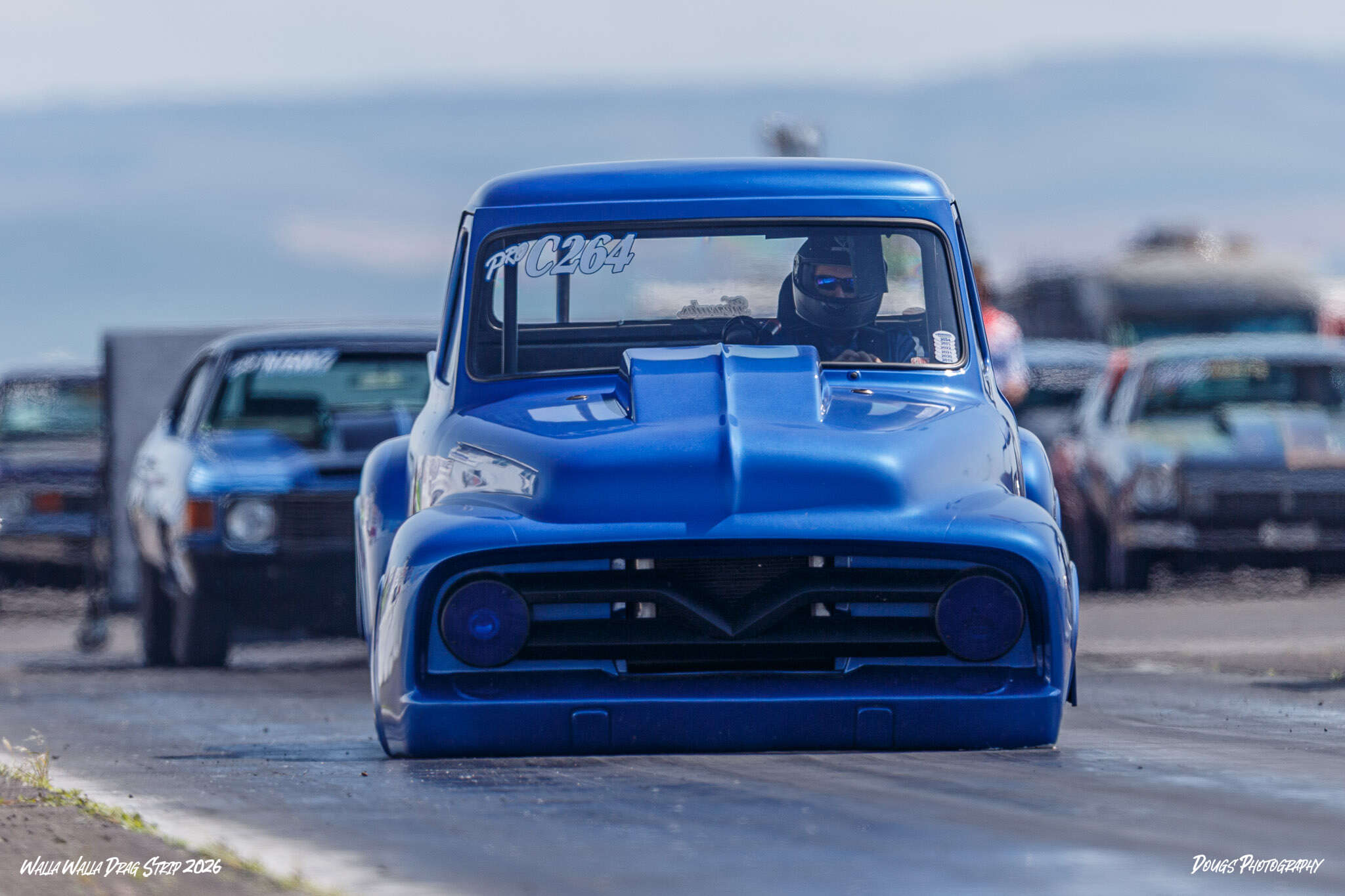 Drag racing at Walla Walla Drag Strip